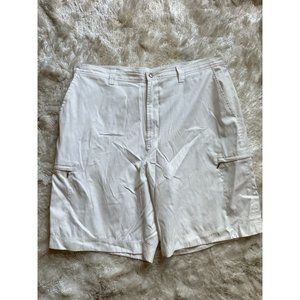 Men's Calloway white x series golf shorts zippered pockets sz 40